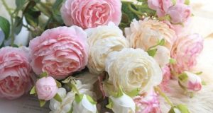 plastic flowers