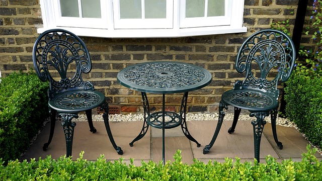 chairs and table